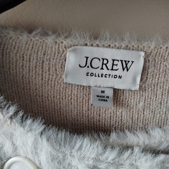 J. Crew Double Faced Wool Blend Teddy Jacket Medium - Picture 9 of 10